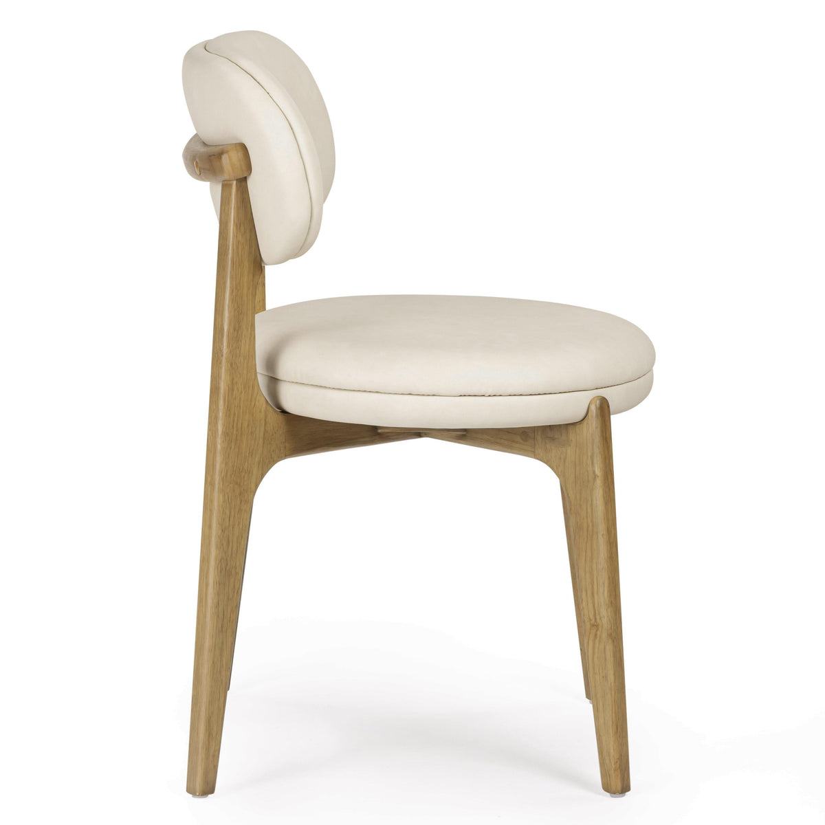 TOV Furniture Carnation Cream Performance Vegan Leather Dining Chair