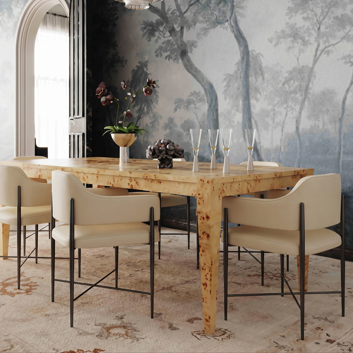 TOV Furniture Sezanne Vegan Leather Dining Chair