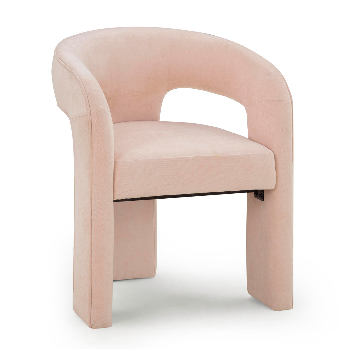 TOV Furniture Malone Blush Performance Chenille Dining Chair