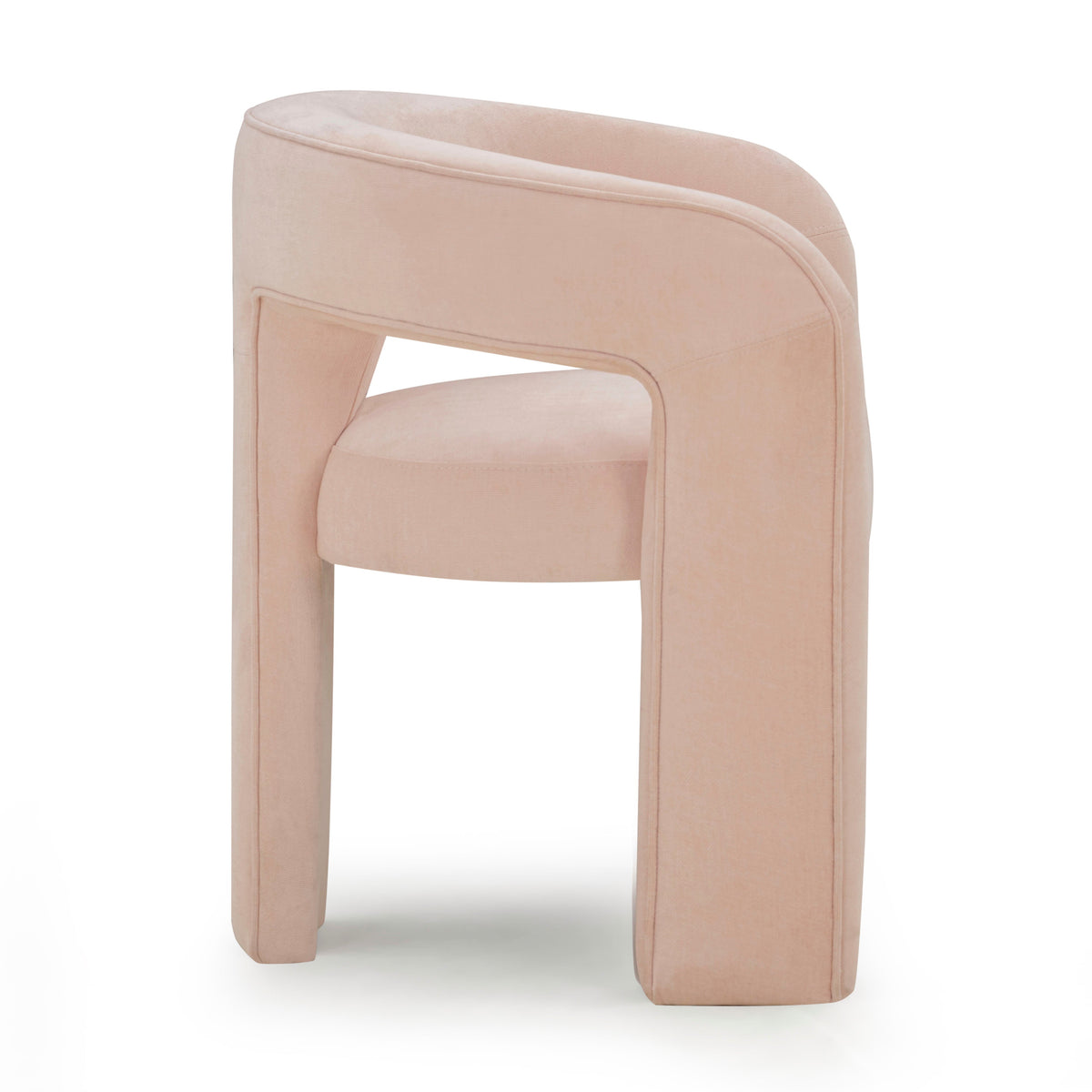 TOV Furniture Malone Blush Performance Chenille Dining Chair