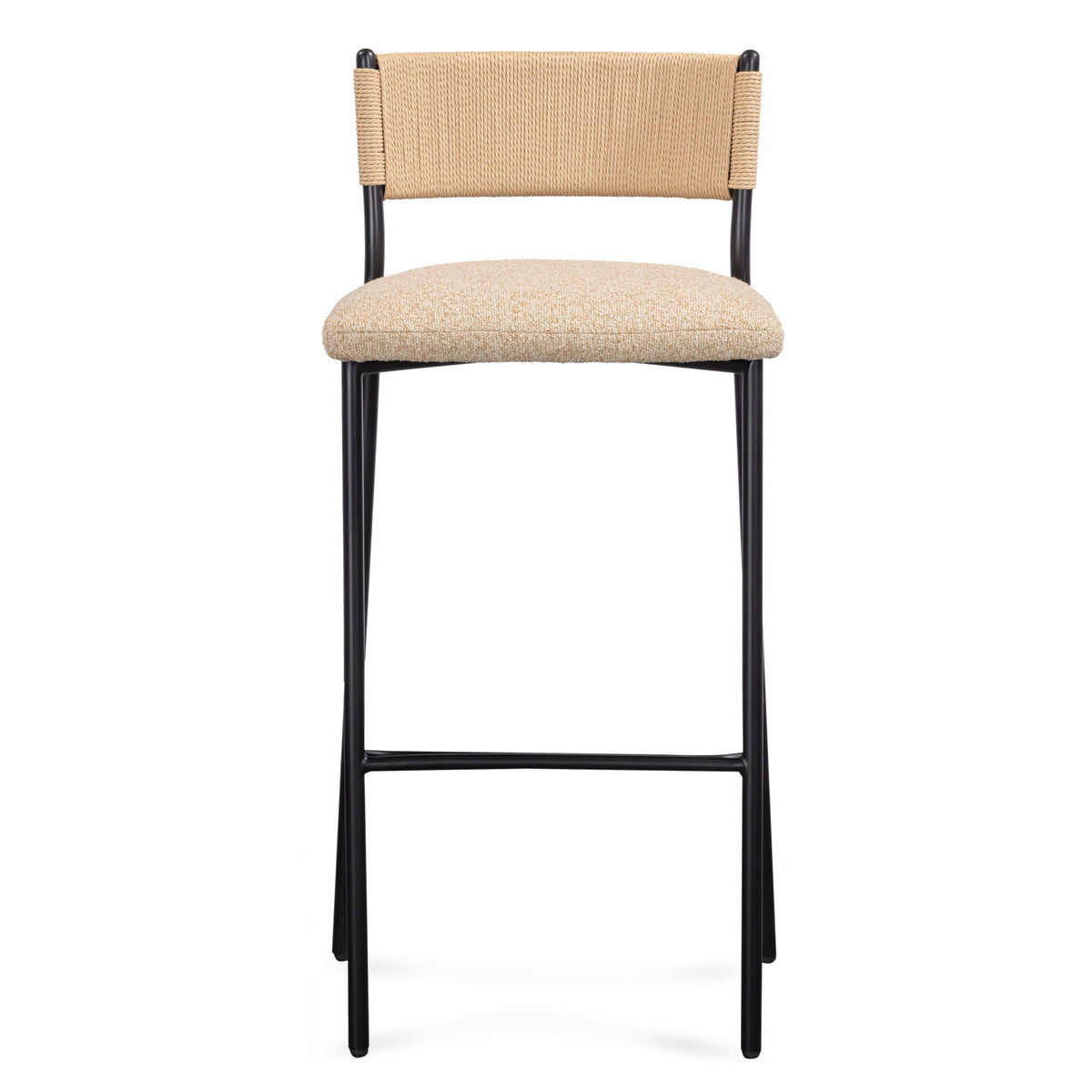TOV Furniture Celine Tan Boucle Counter Stool