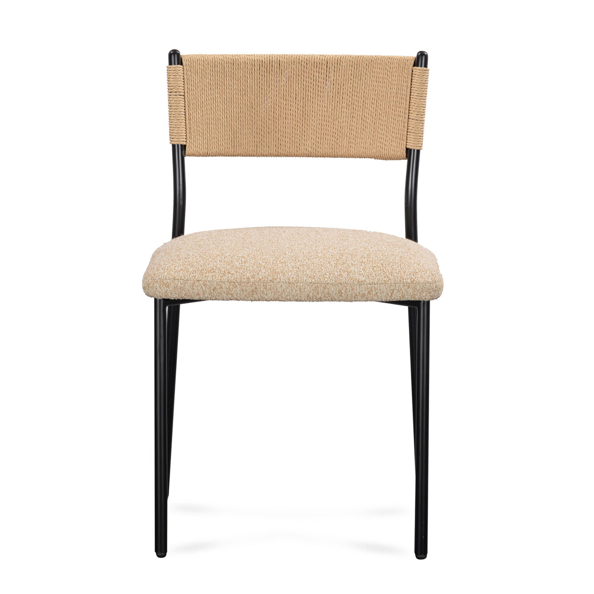 TOV Furniture Celine Tan Performance Boucle Dining Chair Set of 2