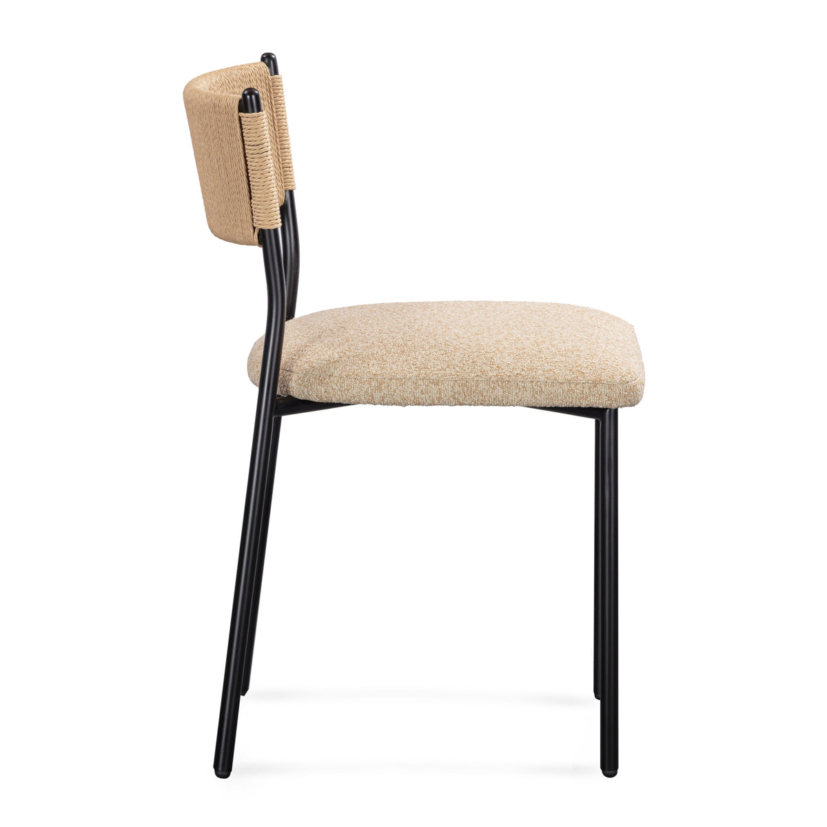 TOV Furniture Celine Tan Performance Boucle Dining Chair Set of 2