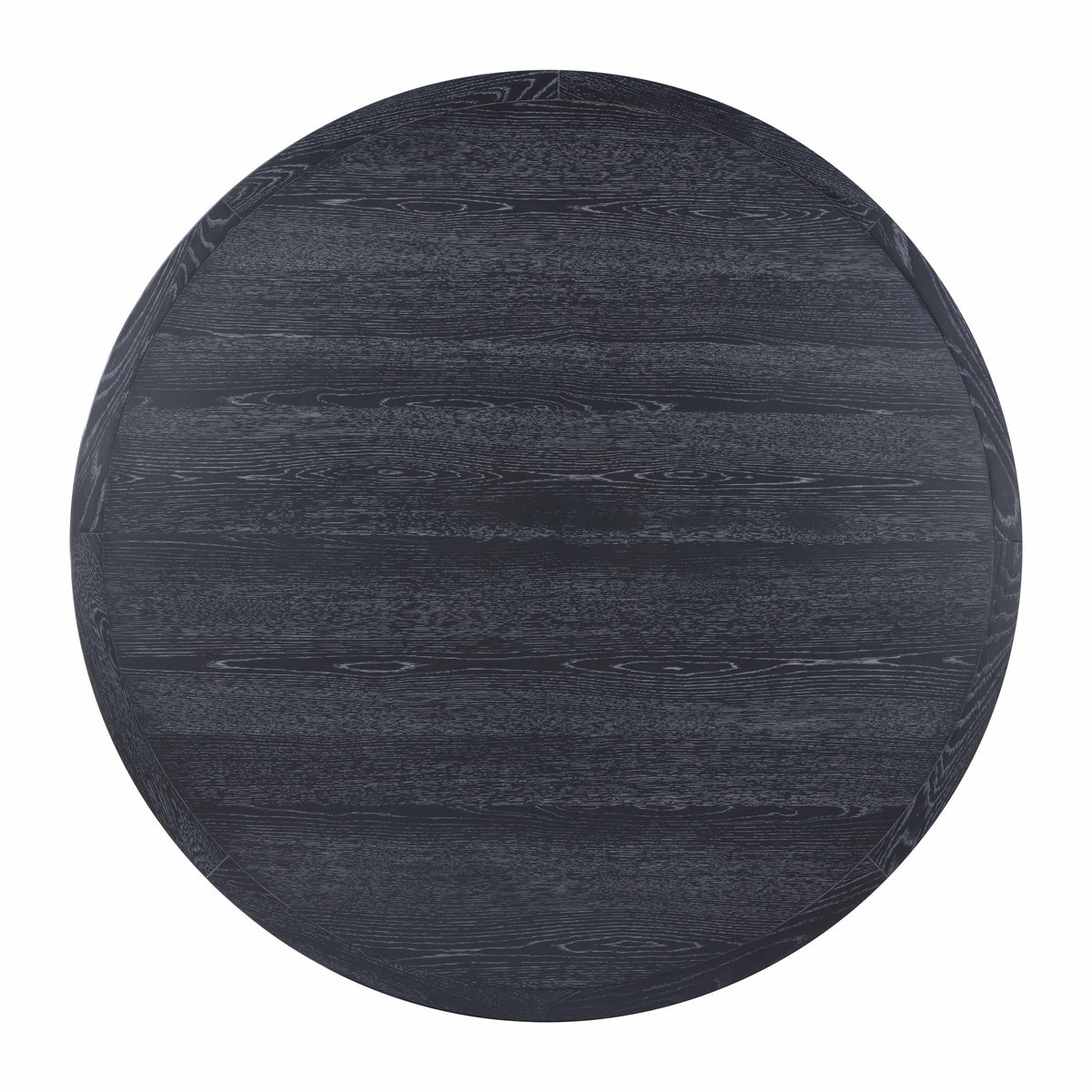 TOV Furniture Sahara Black Round 60in Dining Table