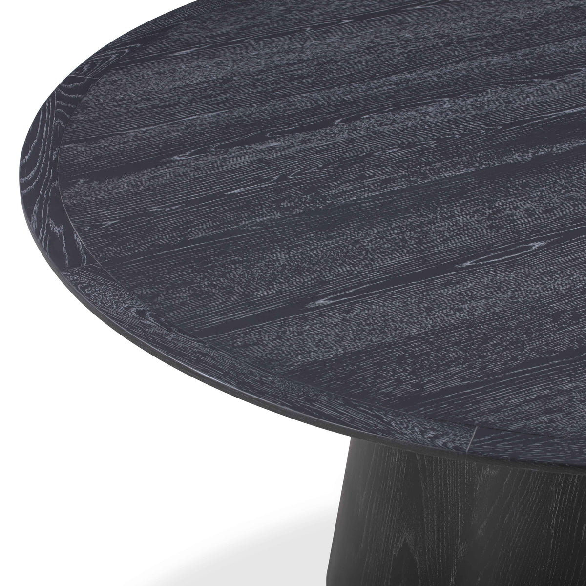 TOV Furniture Sahara Black Round 60in Dining Table