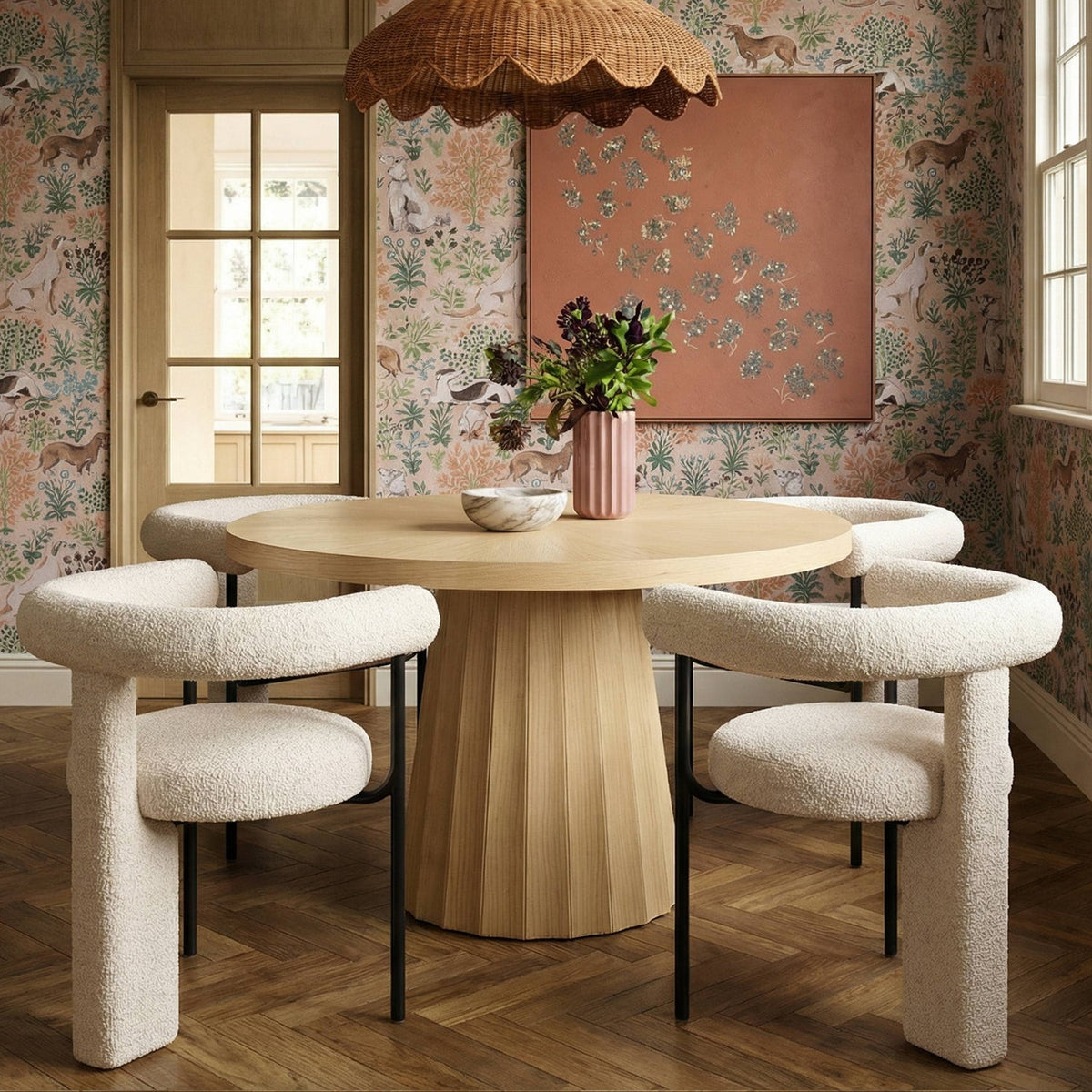 TOV Furniture Synn Performance Boucle Dining Chair