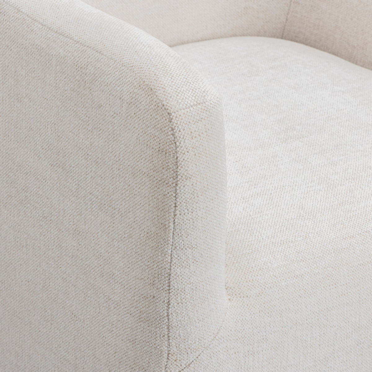 TOV Furniture Helena Tall Off White Textured Weave Performance Dining Chair