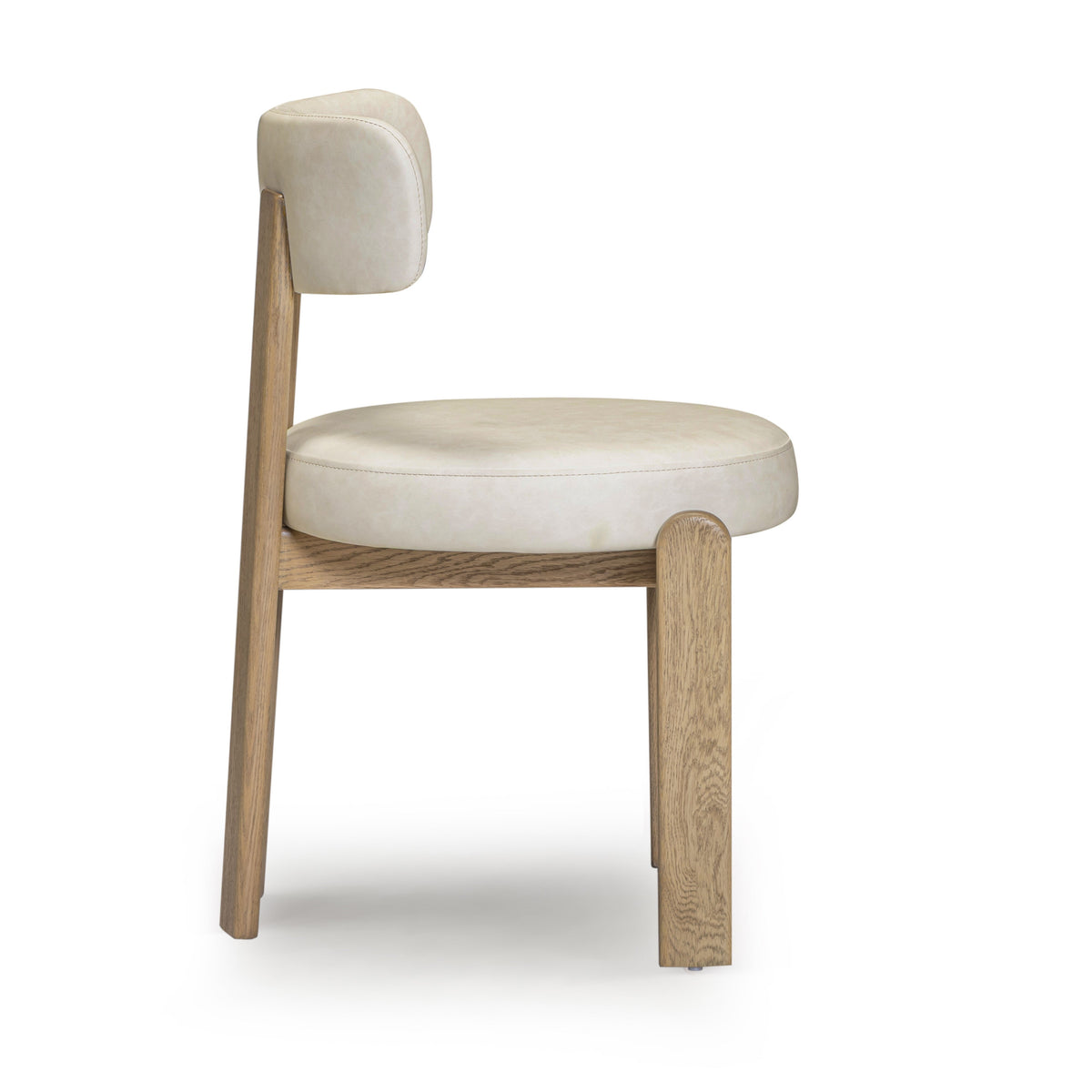 TOV Furniture Odessa Cream Performance Vegan Leather Dining Chair
