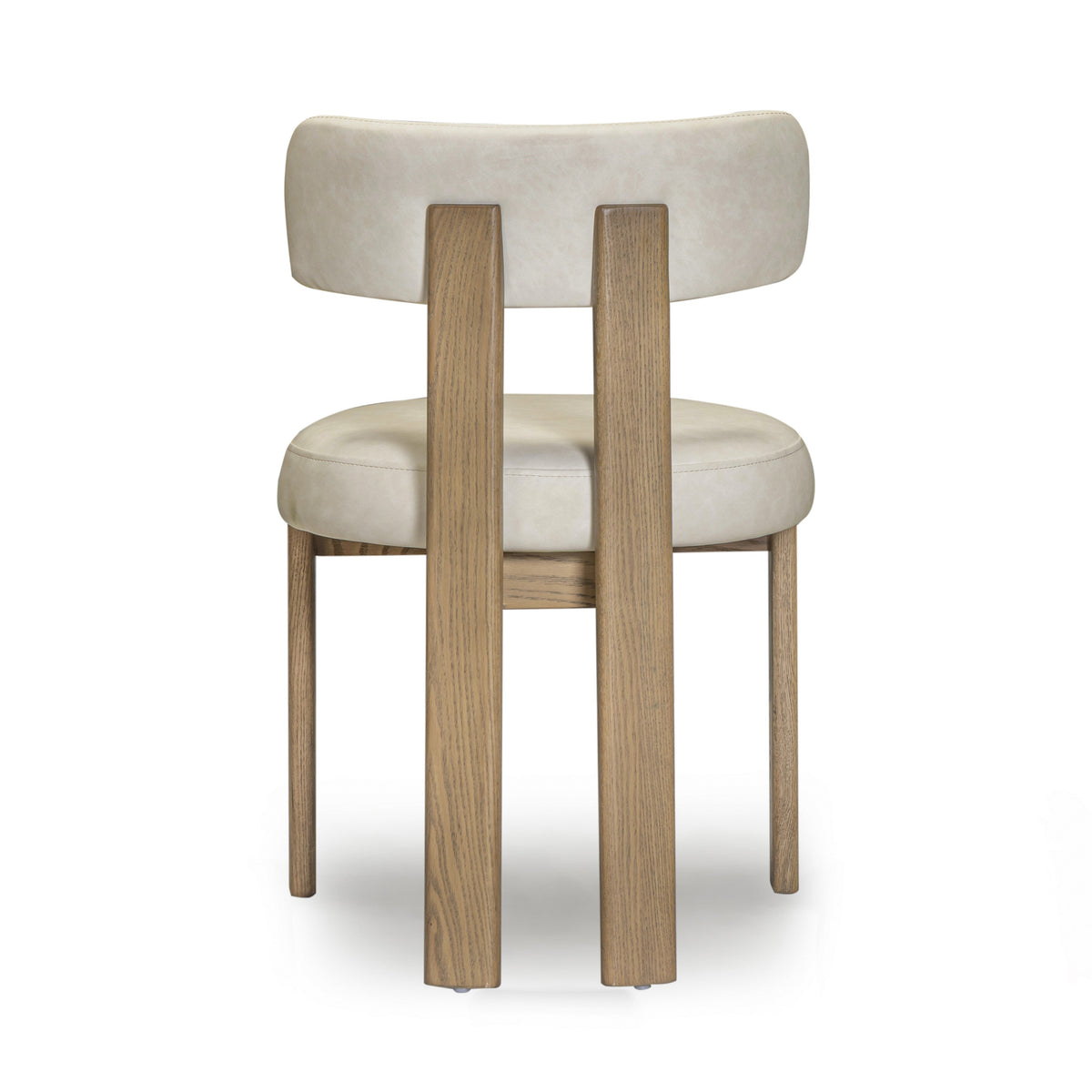 TOV Furniture Odessa Cream Performance Vegan Leather Dining Chair