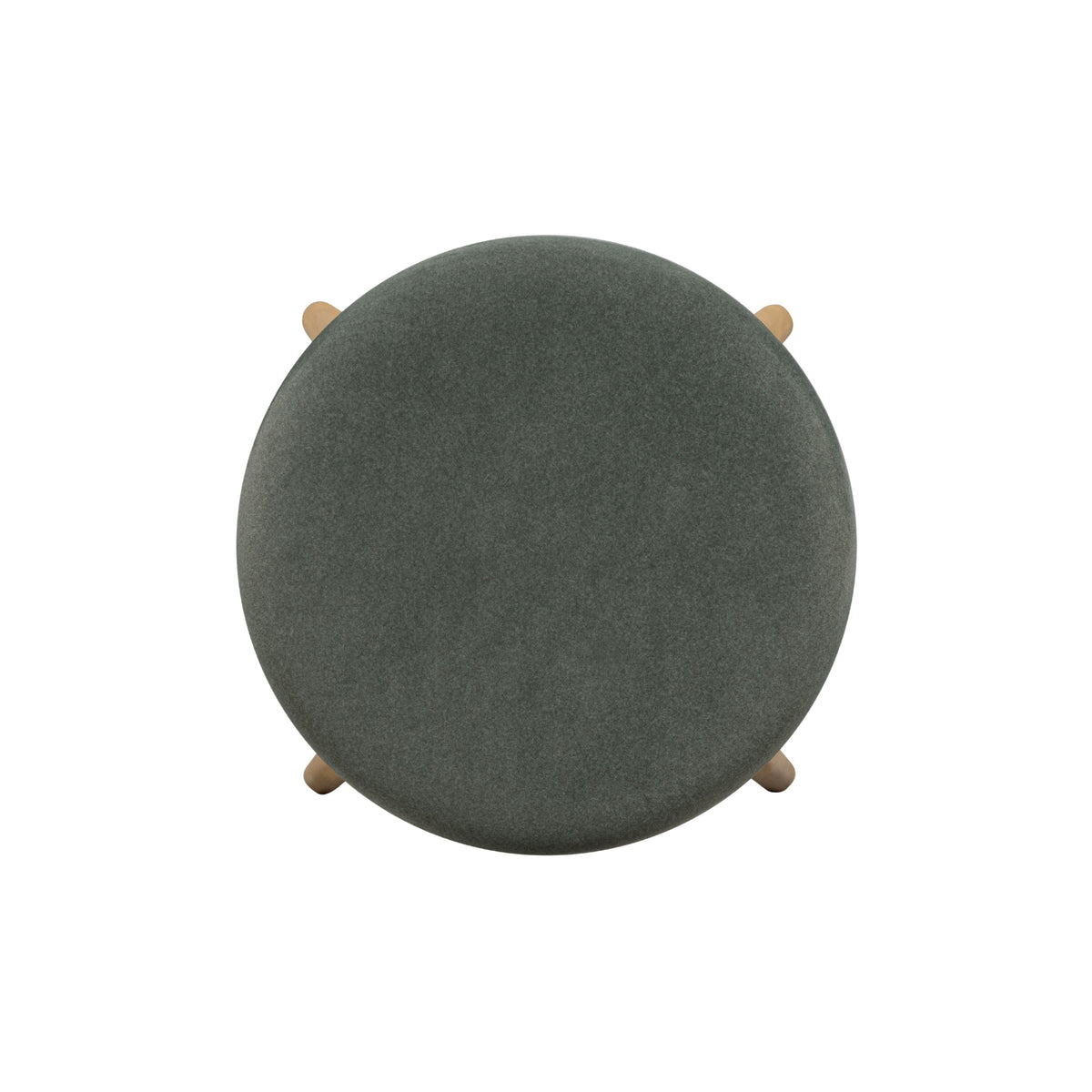 TOV Furniture Oodle Green Performance Vegan Mohair Counter Stool