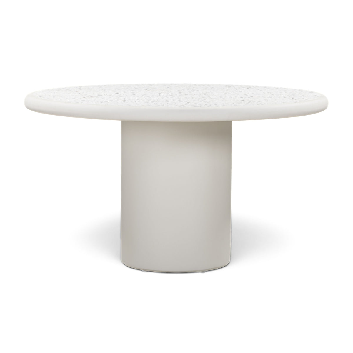 TOV Furniture Billy 54in Concrete Terrazzo Indoor/Outdoor Dining Table