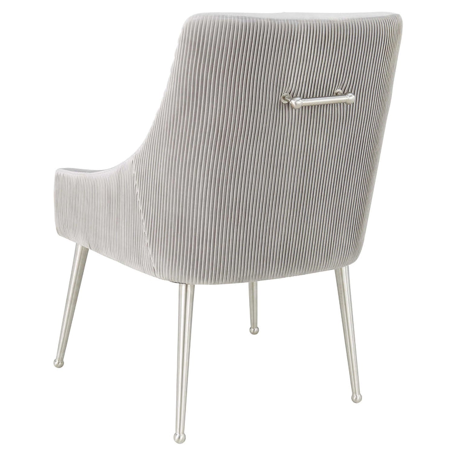 TOV Furniture Beatrix Pleated Velvet Dining Chair