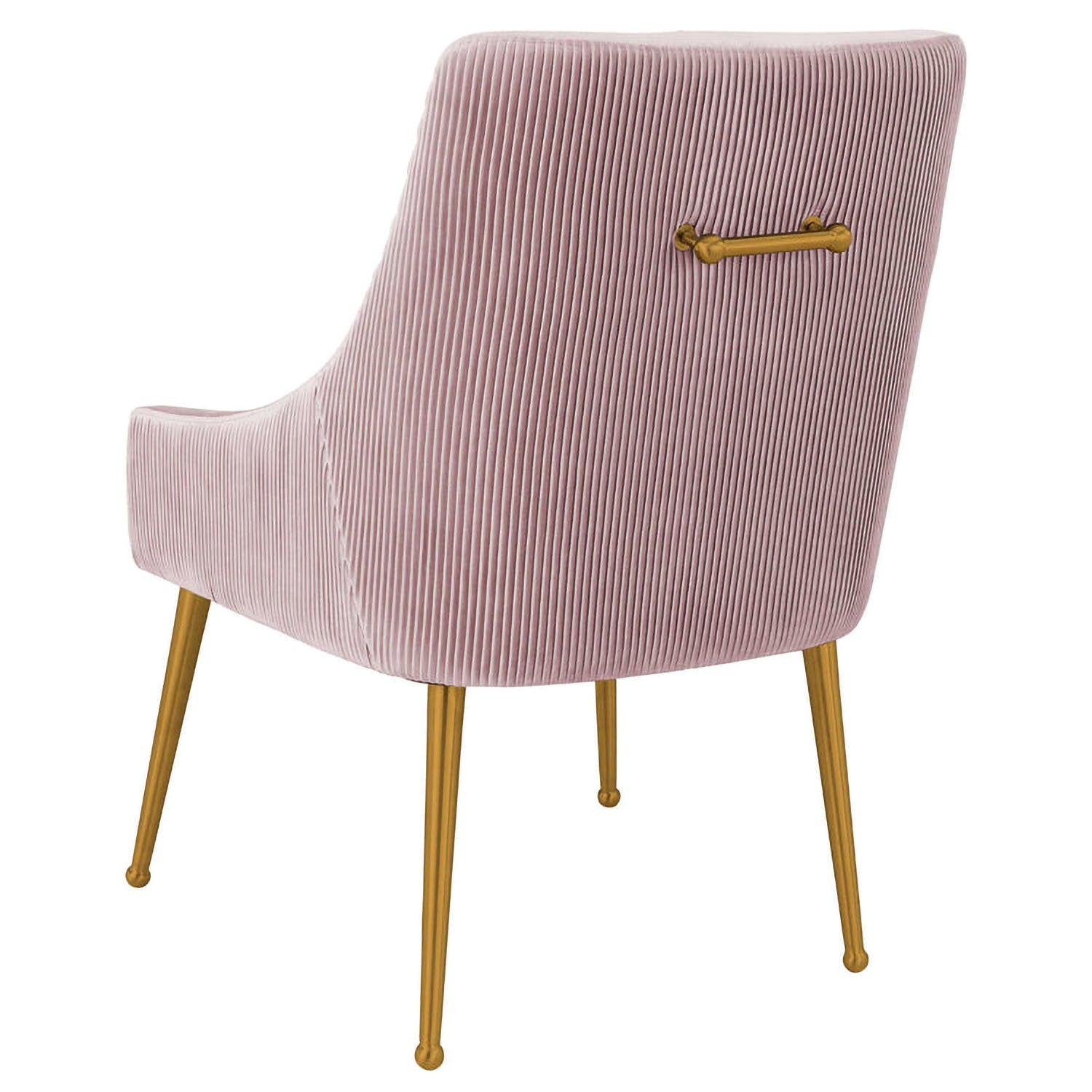TOV Furniture Beatrix Pleated Velvet Dining Chair