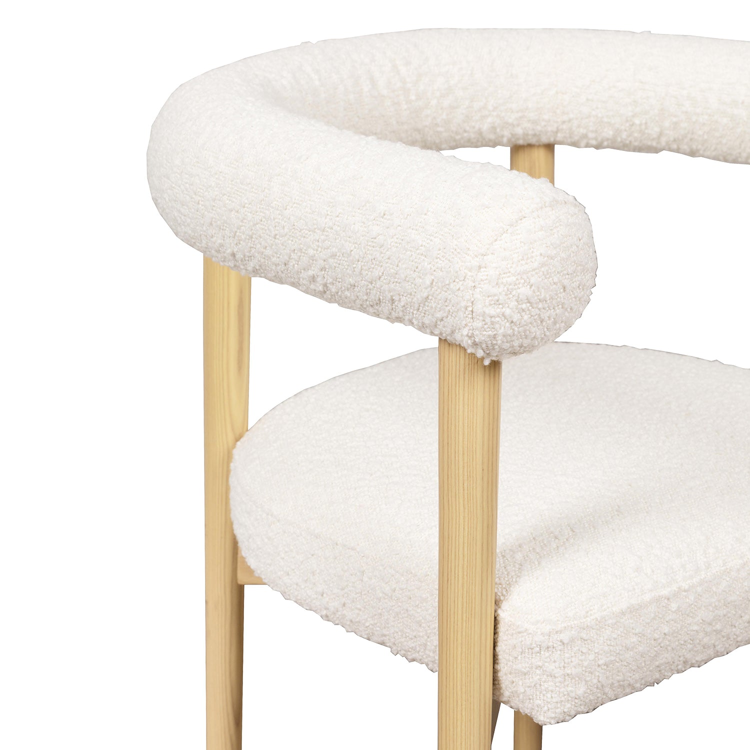 TOV Furniture Spara Boucle Dining Chair