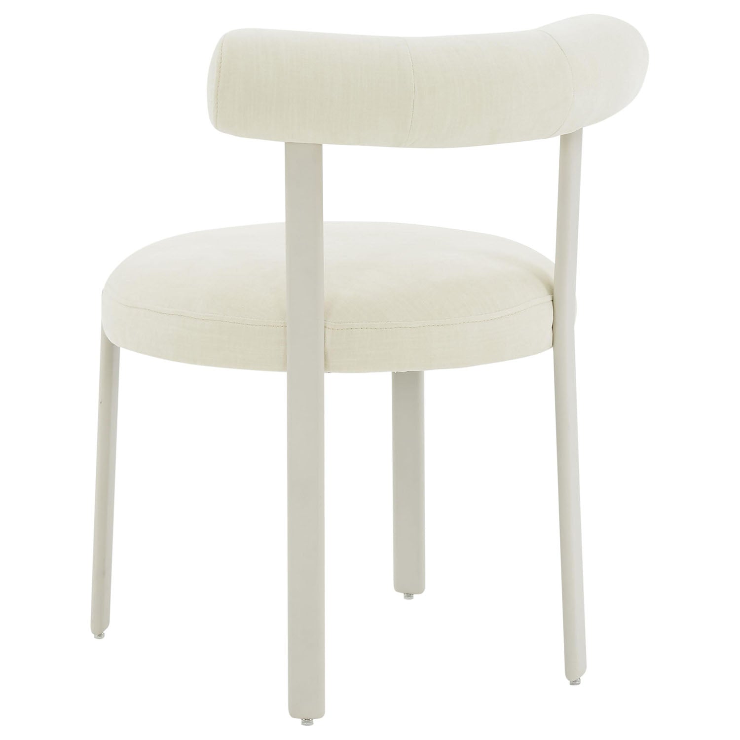 TOV Furniture Margaret Performance Chenille Bolster Back Dining Chair