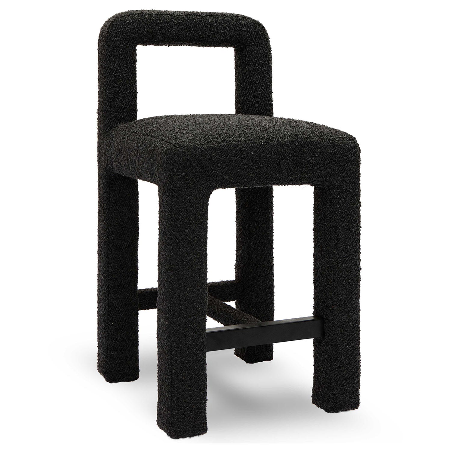 TOV Furniture Hazel Boucle Counter Stool