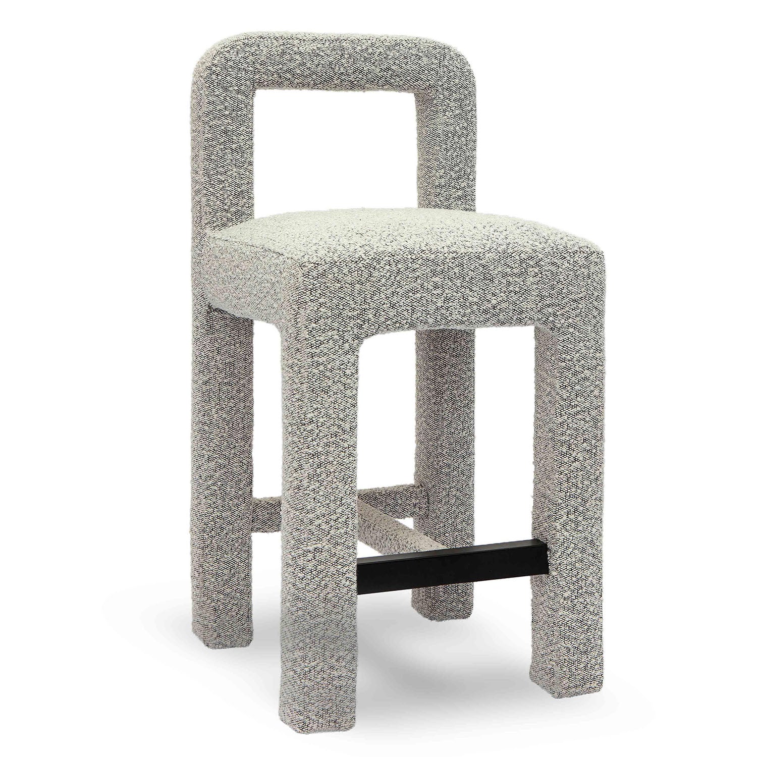 TOV Furniture Hazel Boucle Counter Stool