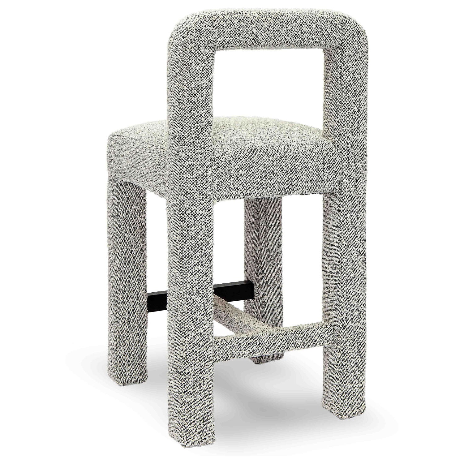 TOV Furniture Hazel Boucle Counter Stool