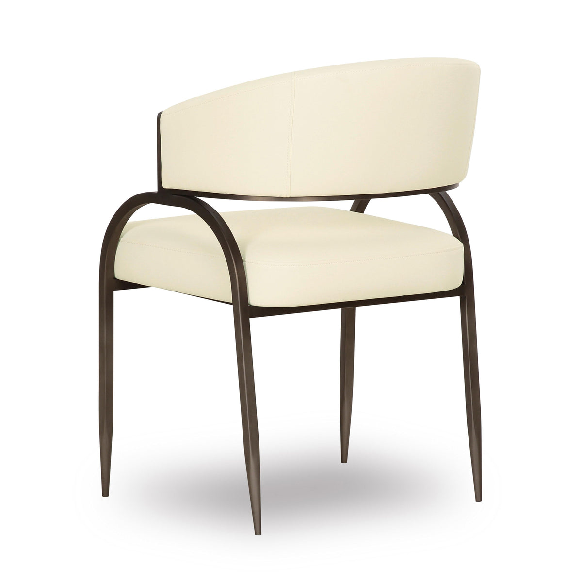 TOV Furniture Tatum Cream Performance Vegan Leather Dining Chair