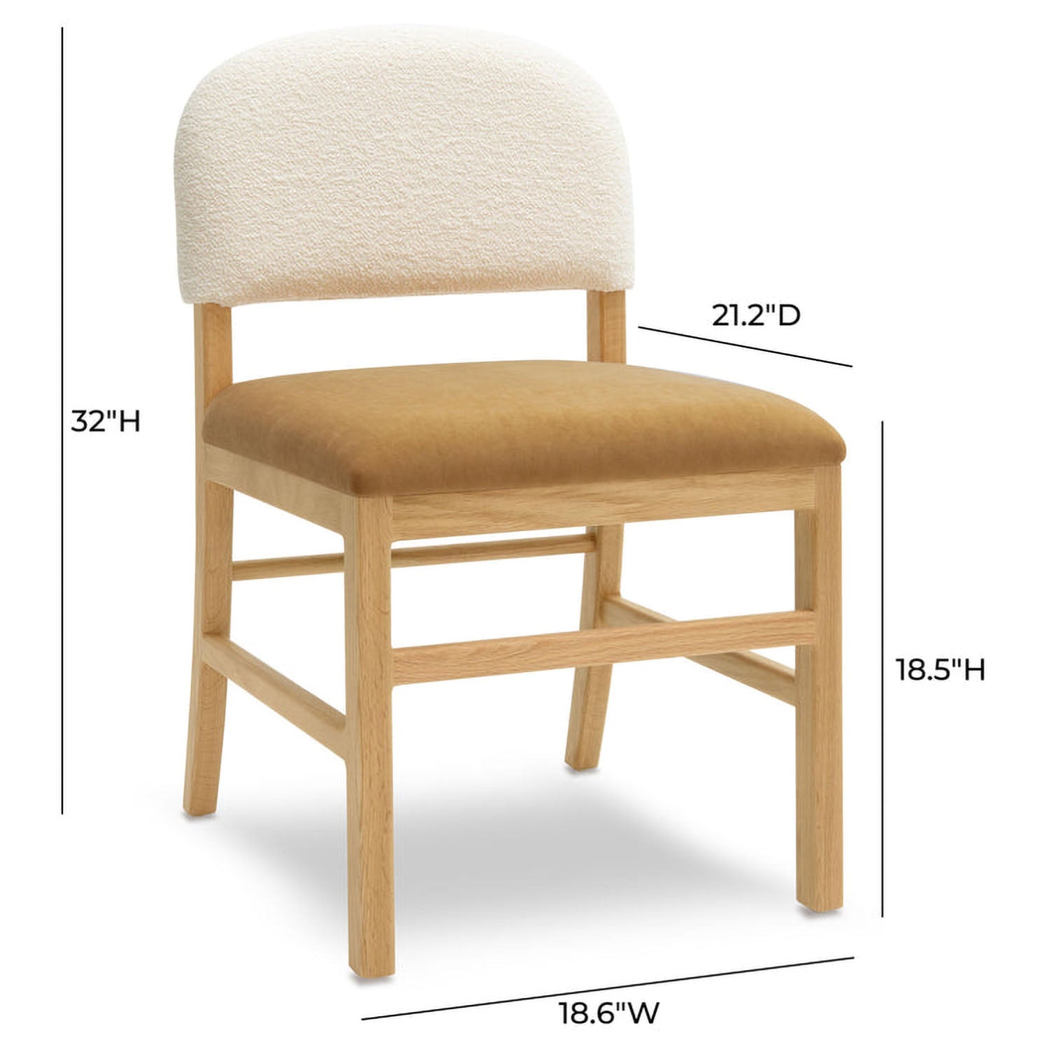 TOV Furniture Calla Performance Velvet Dining Chair