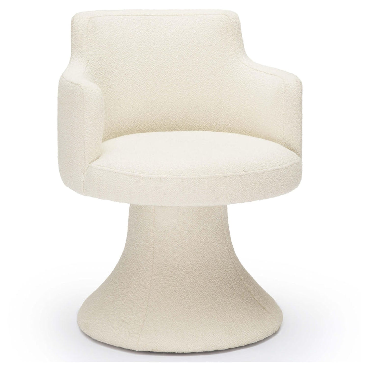 TOV Furniture Jeffree Performance Boucle Swivel Dining Chair
