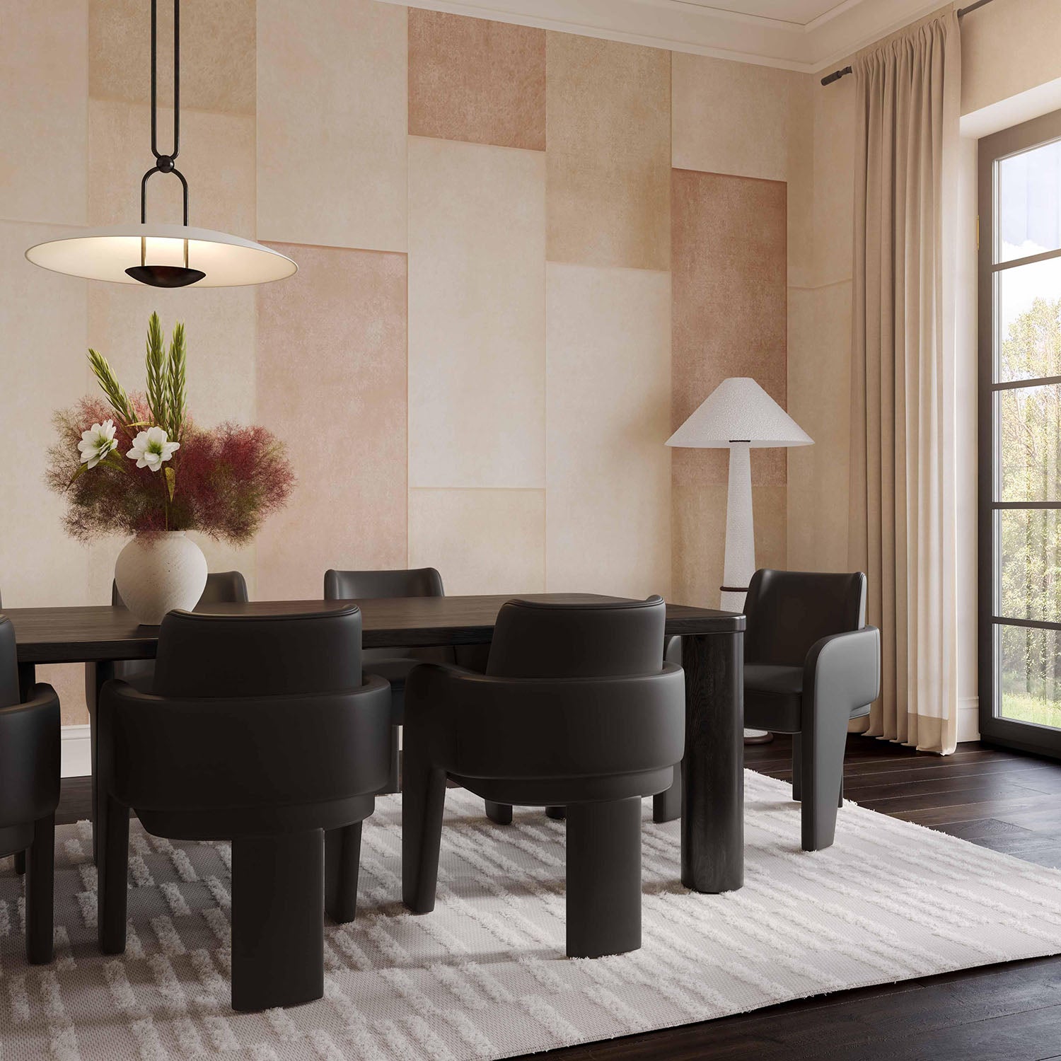 TOV Furniture Leo Performance Vegan Leather Dining Chair