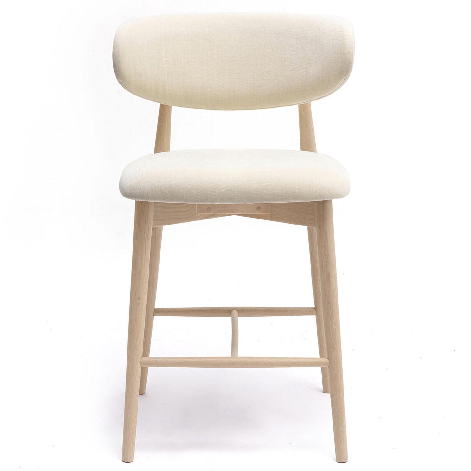 TOV Furniture Zinea Velvet Counter Stool
