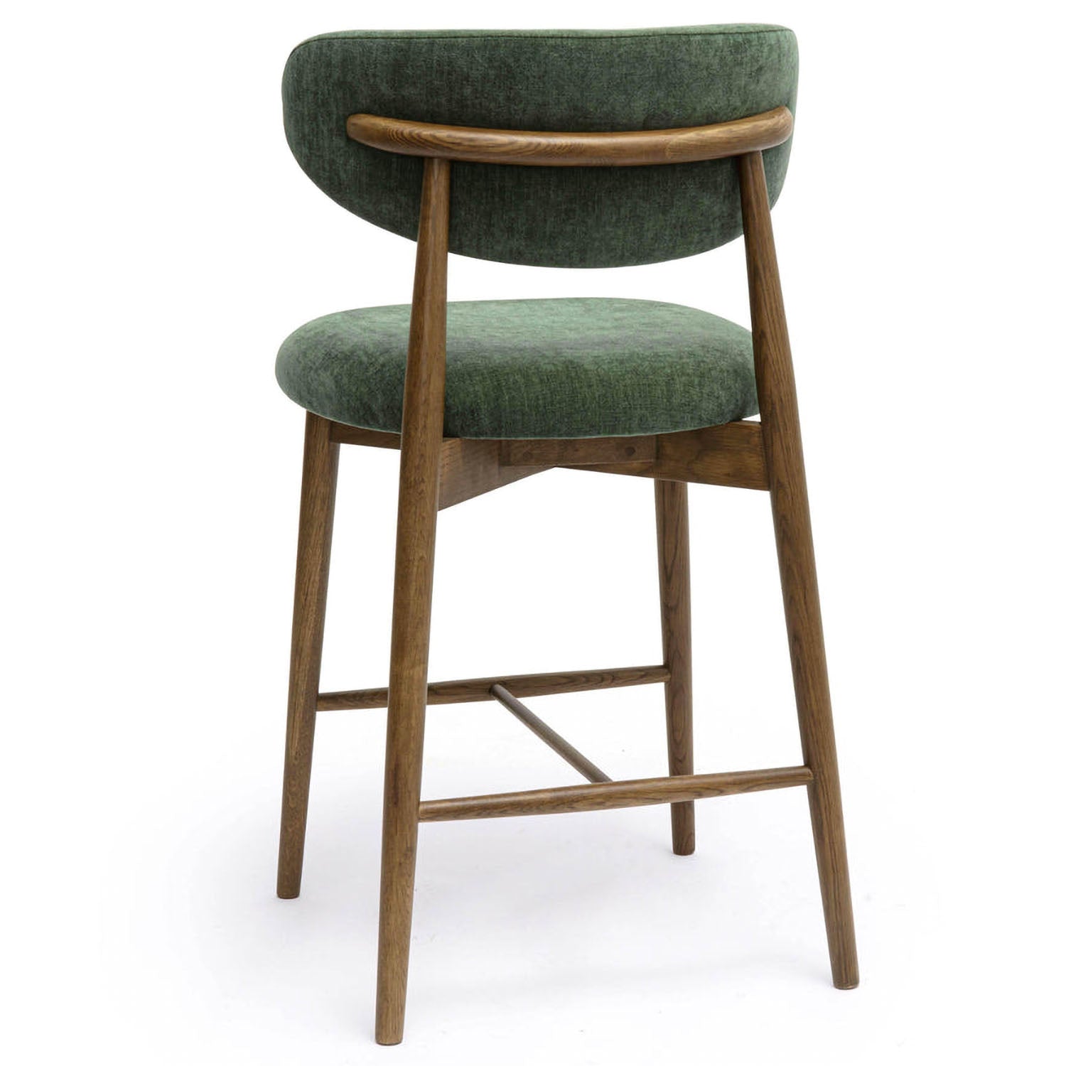 TOV Furniture Zinea Velvet Counter Stool