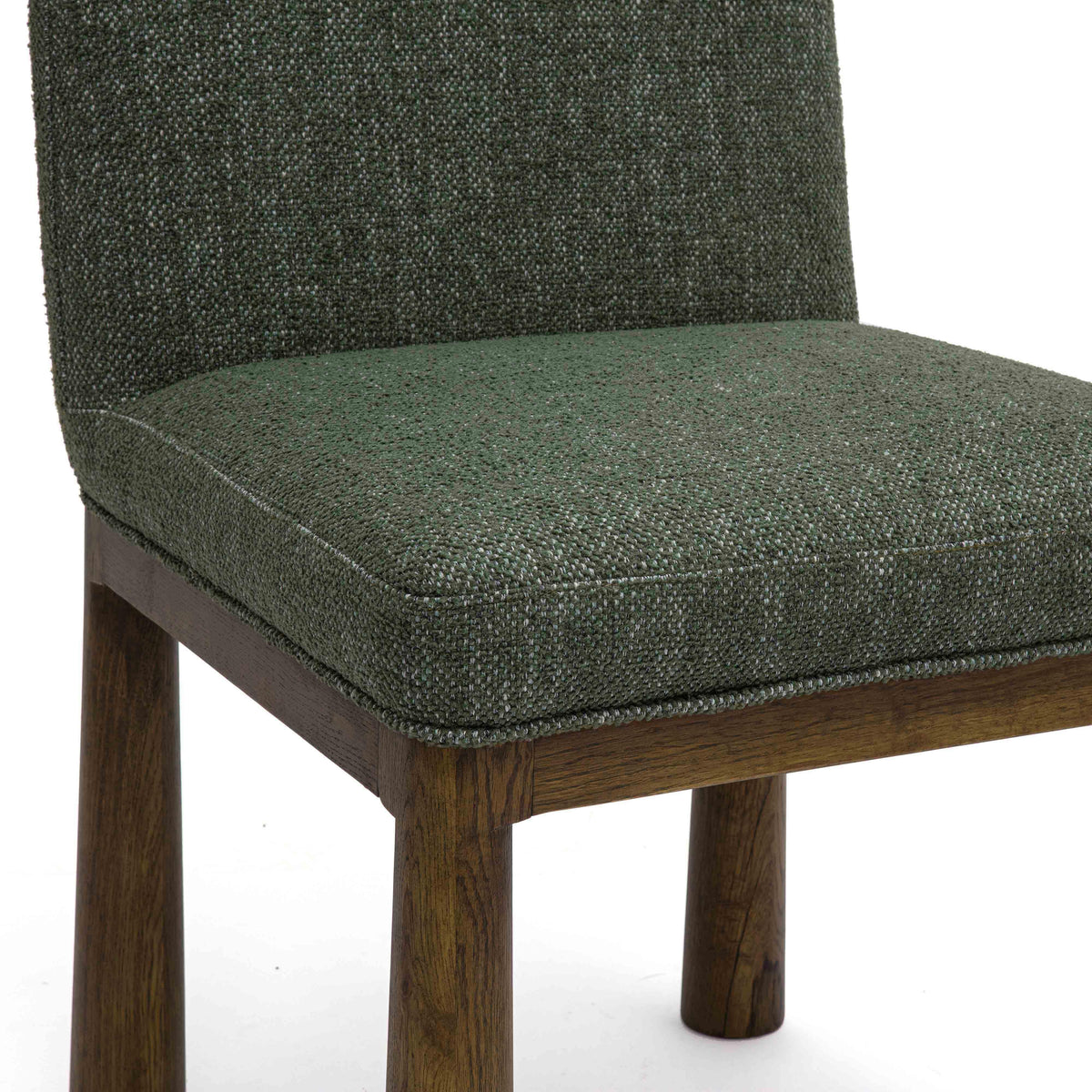 TOV Furniture Tiara Green Performance Basketweave Dining Chair