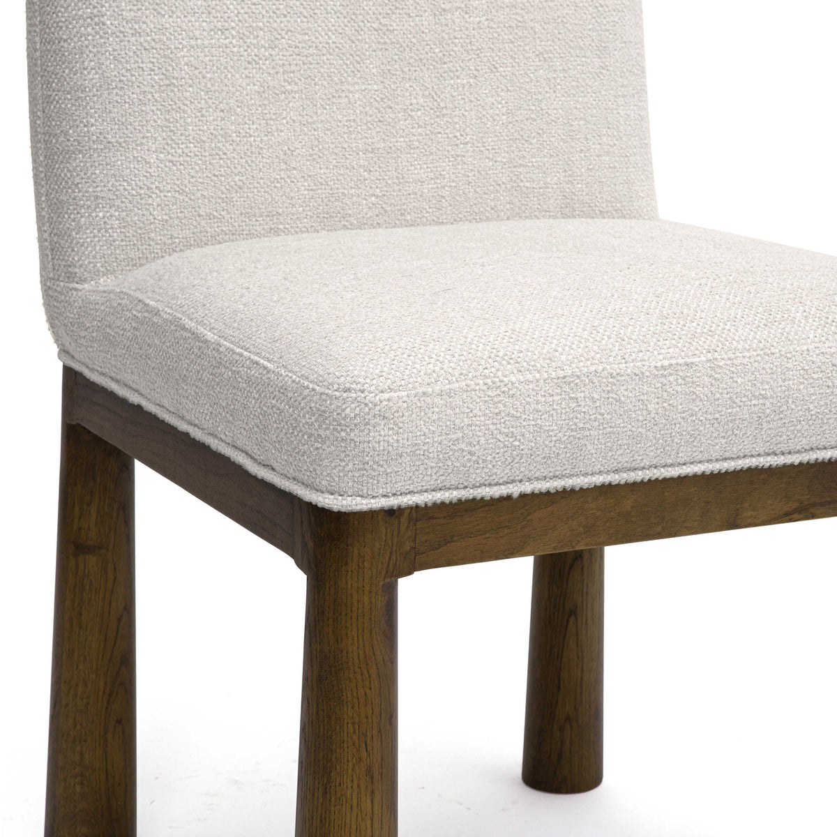 TOV Furniture Tiara Cream Performance Basketweave Dining Chair