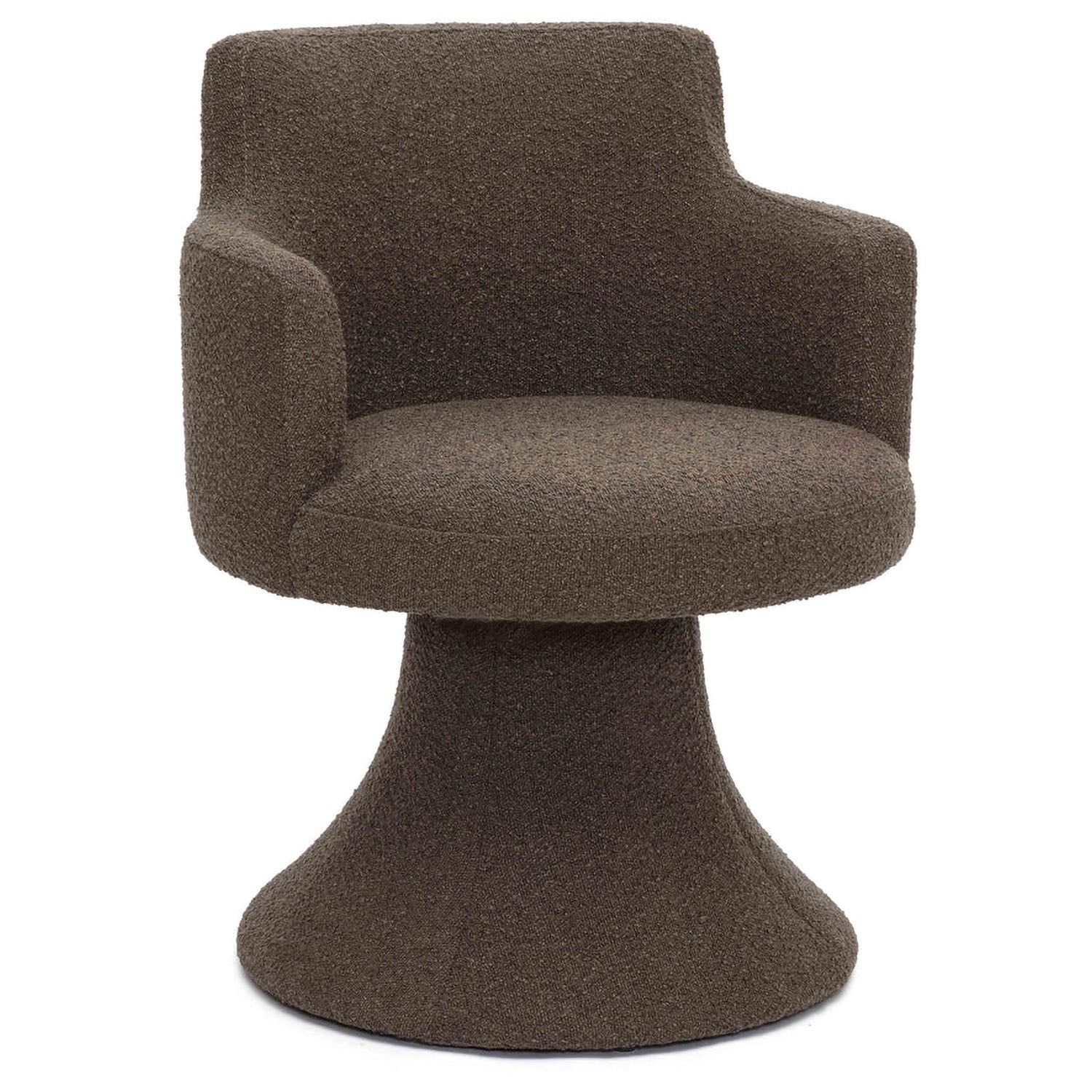 TOV Furniture Jeffree Performance Boucle Swivel Dining Chair