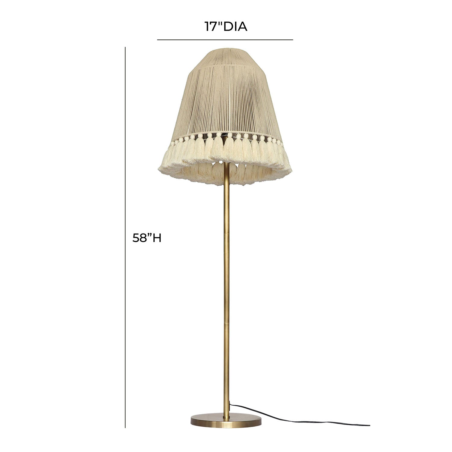 TOV Furniture June Floor Lamp