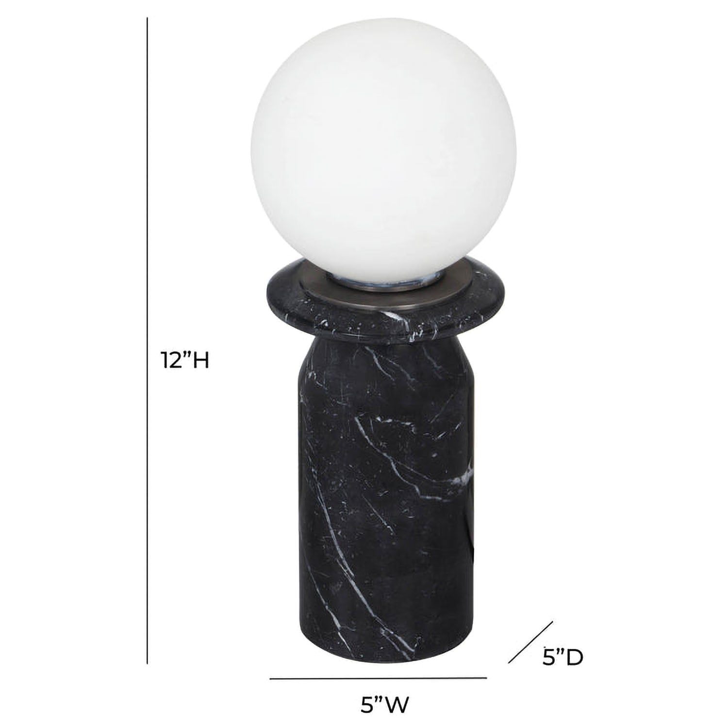 TOV Furniture Globe Marble Lamp