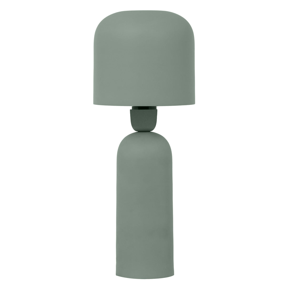 TOV Furniture Shroom Metal Table Lamp in matte green iron, primary product view