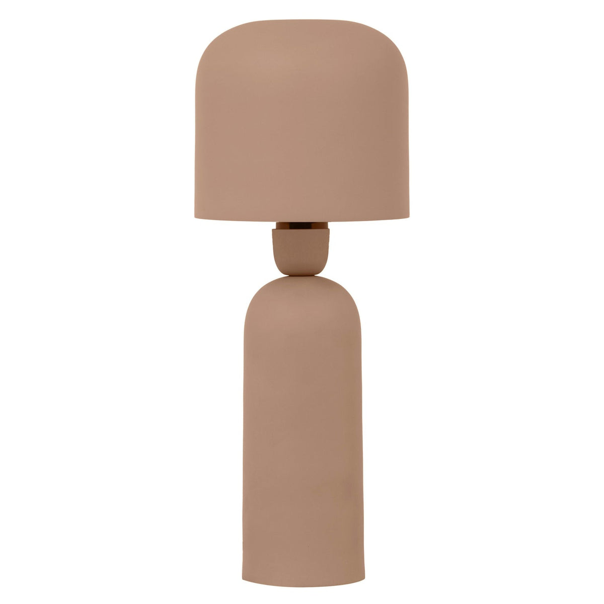 TOV Furniture Shroom Metal Table Lamp in matte terracotta iron, primary product view