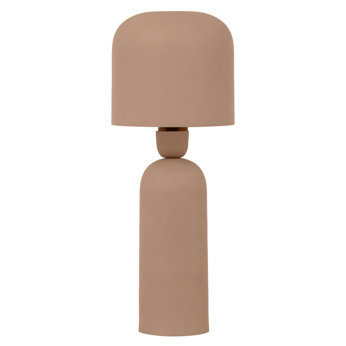 TOV Furniture Shroom Metal Table Lamp in matte terracotta iron, primary product view