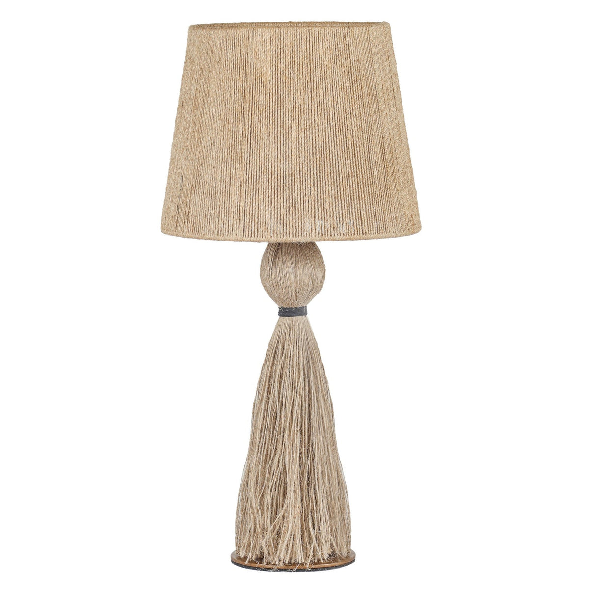 TOV Furniture Samba Natural Jute Table Lamp in natural jute, primary product view