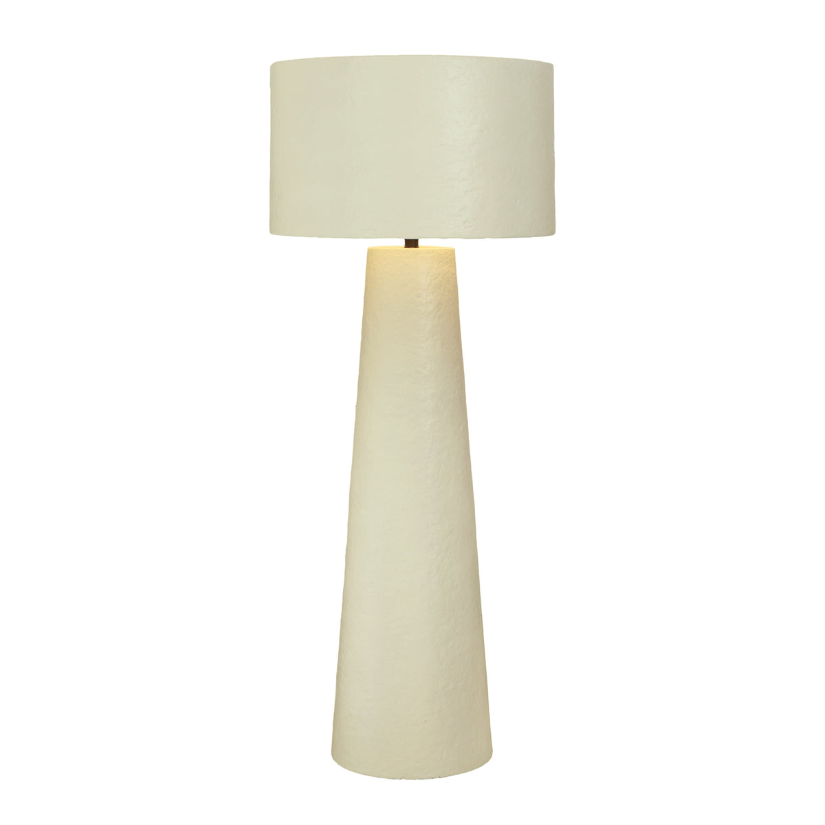 TOV Furniture Yala Cream Papier Mache Floor Lamp
