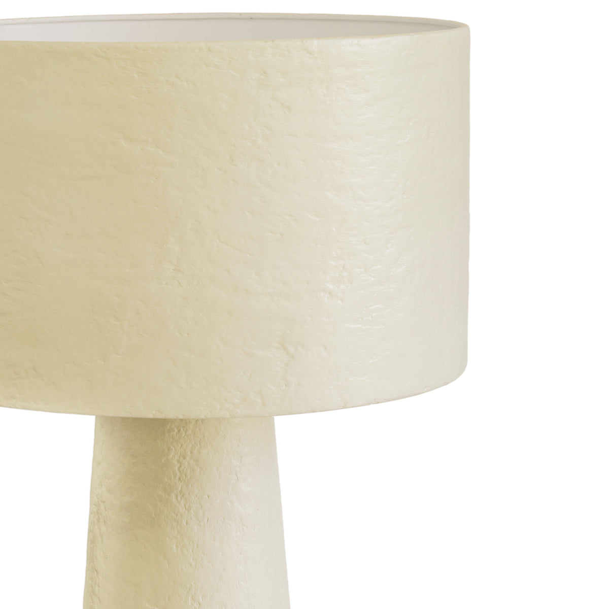 TOV Furniture Yala Cream Papier Mache Floor Lamp