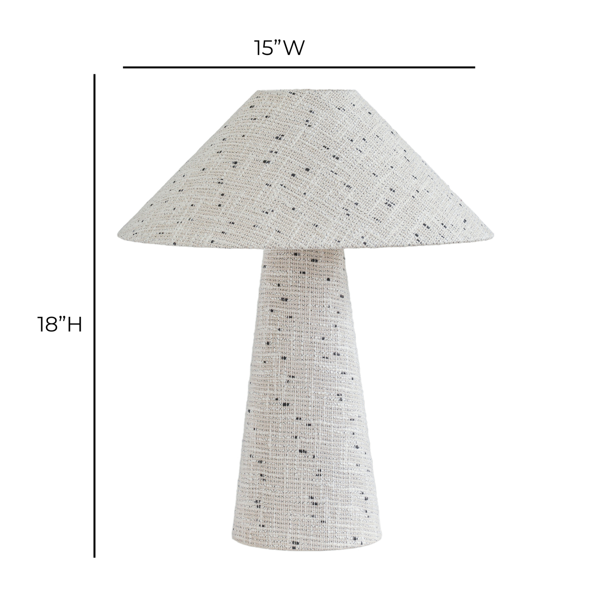 TOV Furniture Fischer Woven Table Lamp