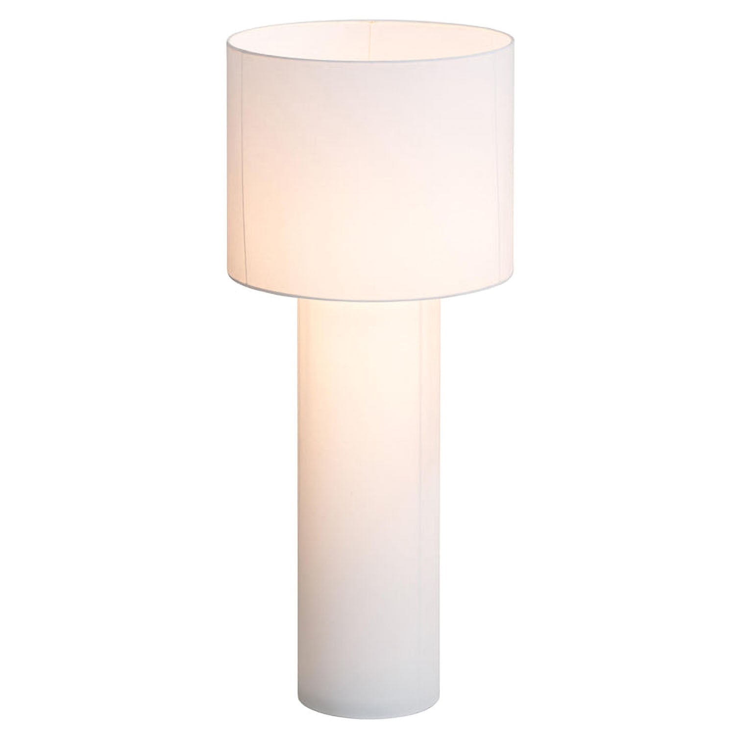 TOV Furniture Cleopatra Cream Linen Floor Lamp