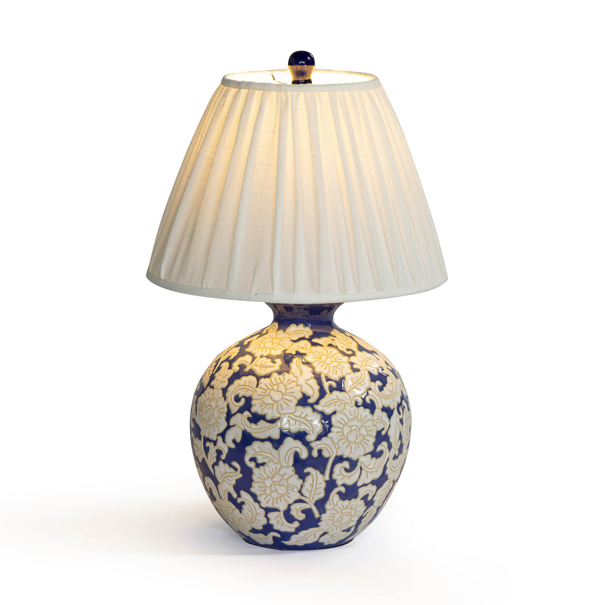 TOV Furniture Diana Blue & White Table Lamp