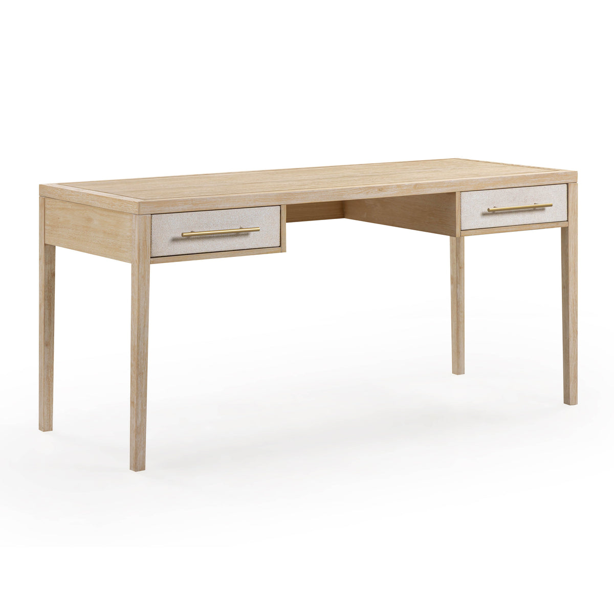 TOV Furniture Hera 62in Natural Washed Executive Desk