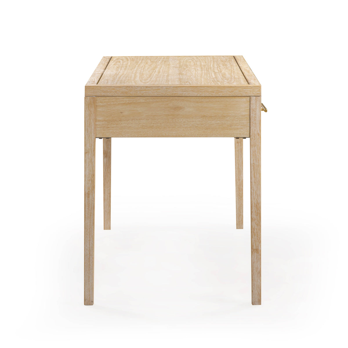 TOV Furniture Hera 62in Natural Washed Executive Desk