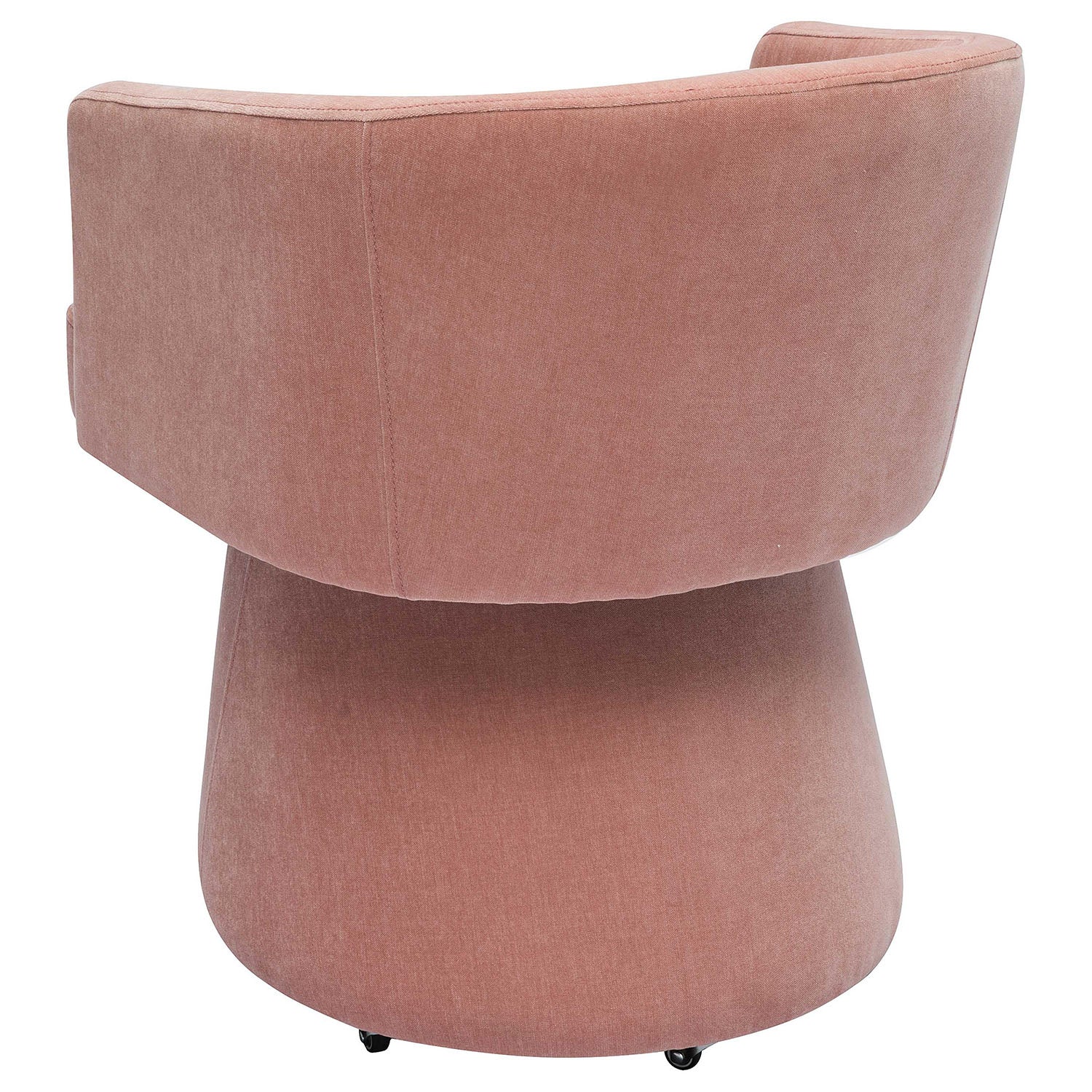 TOV Furniture Kristen Upcycled Chenille Rolling Desk Chair