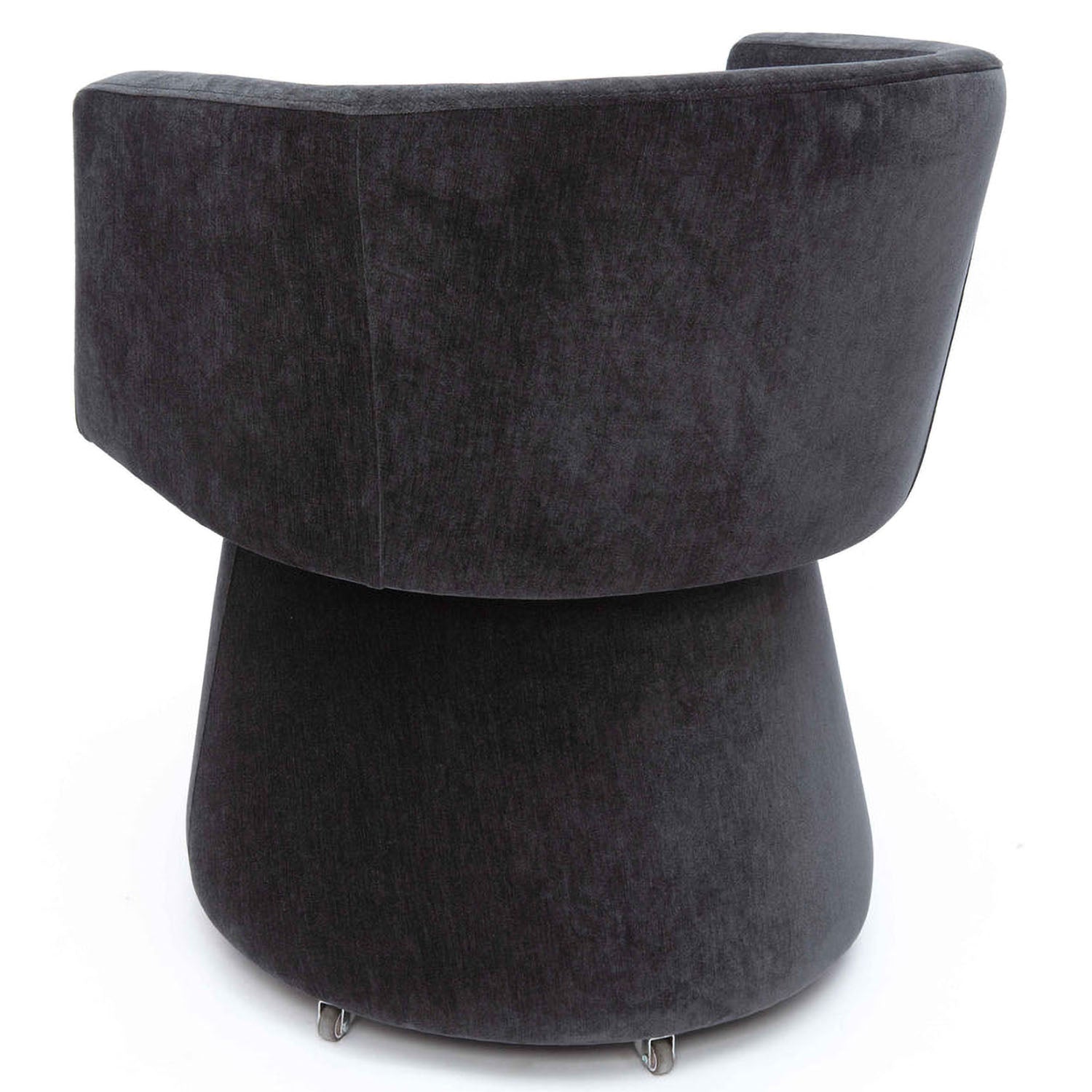 TOV Furniture Kristen Upcycled Chenille Rolling Desk Chair