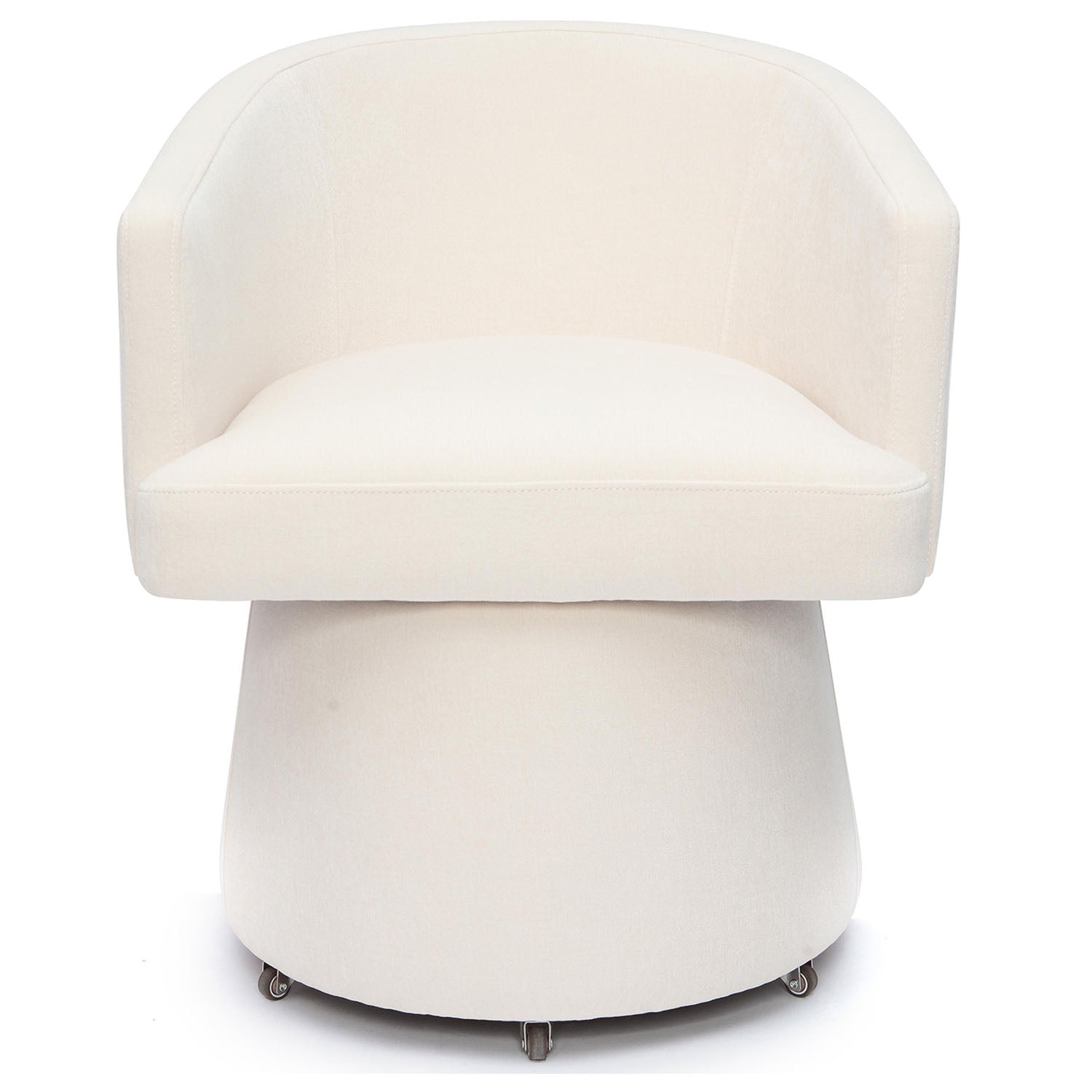 TOV Furniture Kristen Upcycled Chenille Rolling Desk Chair