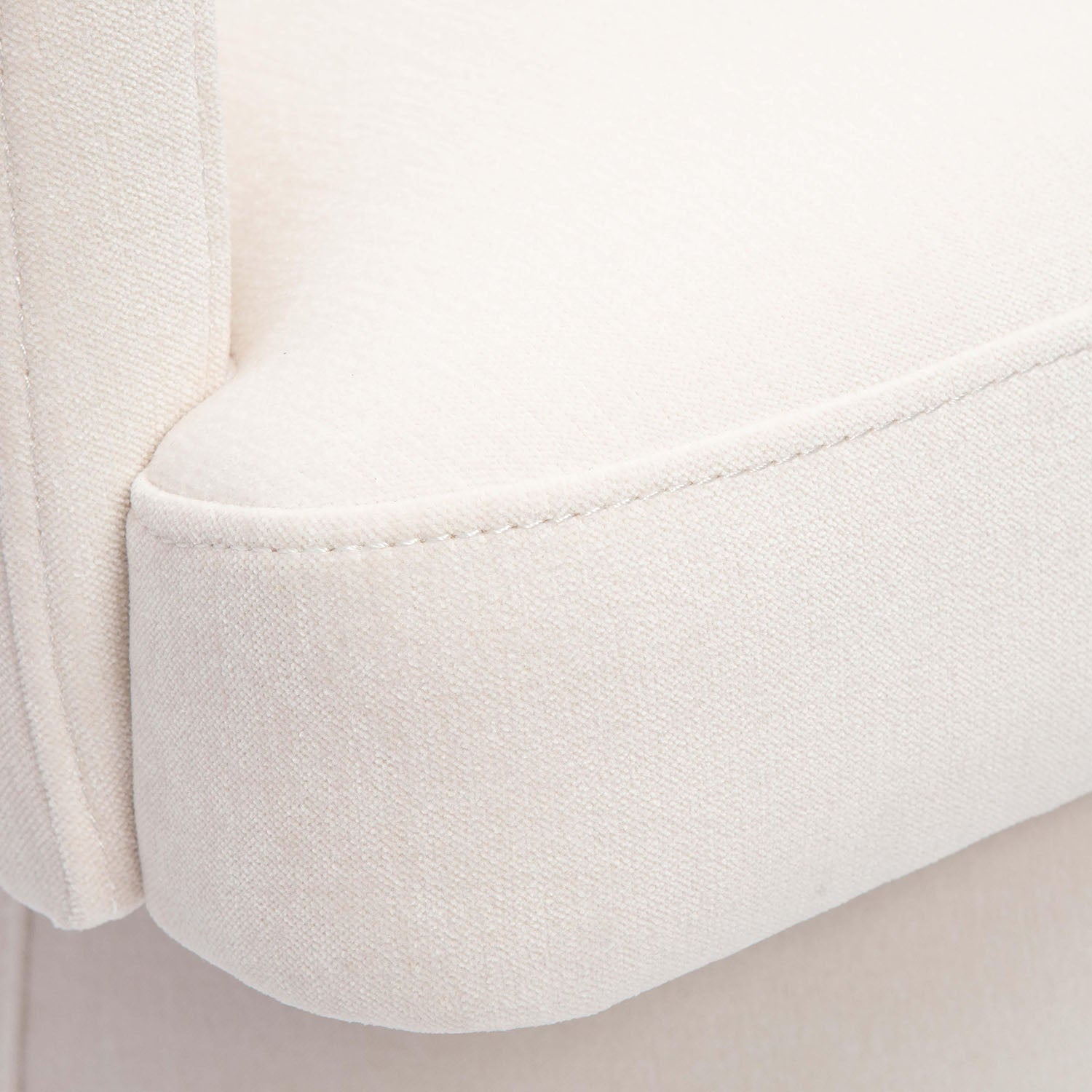 TOV Furniture Kristen Upcycled Chenille Rolling Desk Chair