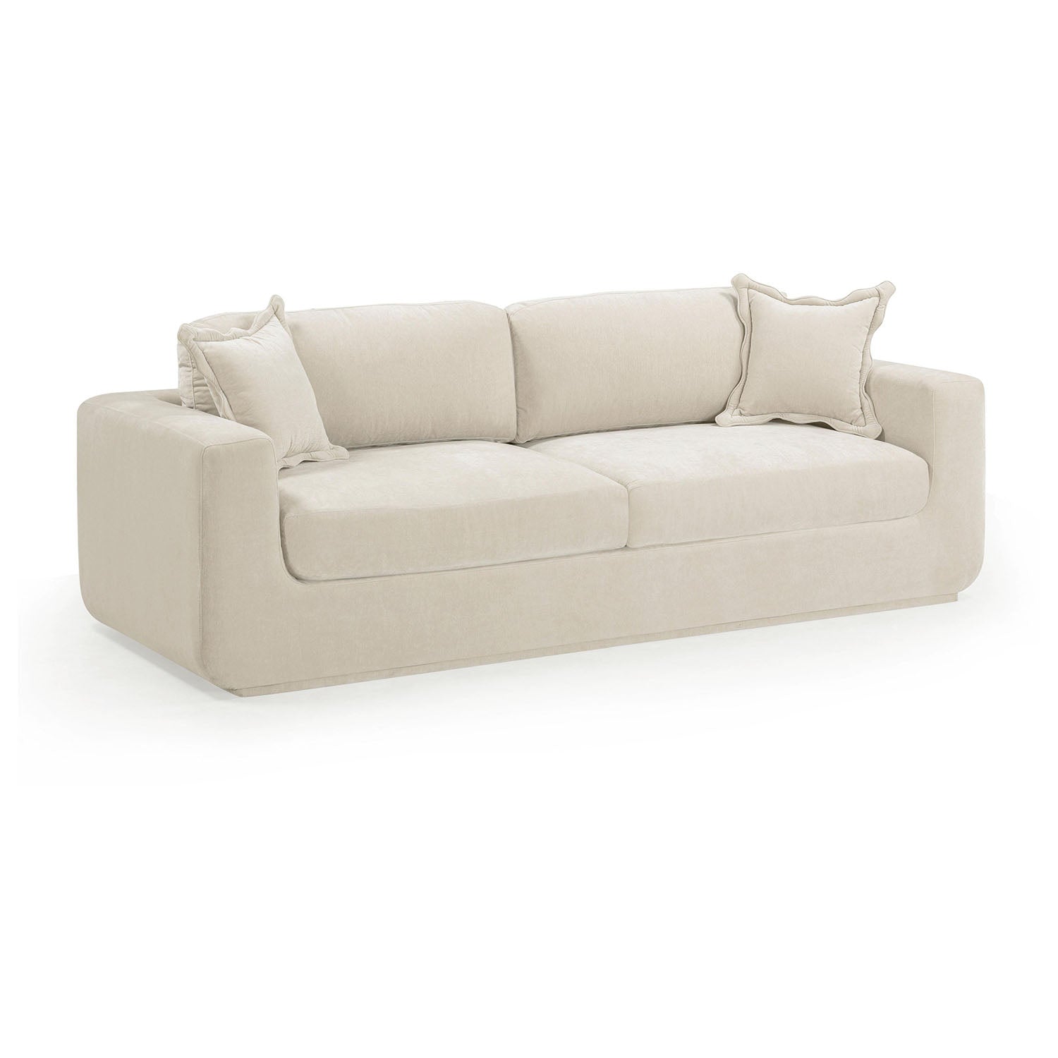 TOV Furniture Miri Upcycled Washed Velvet Sofa