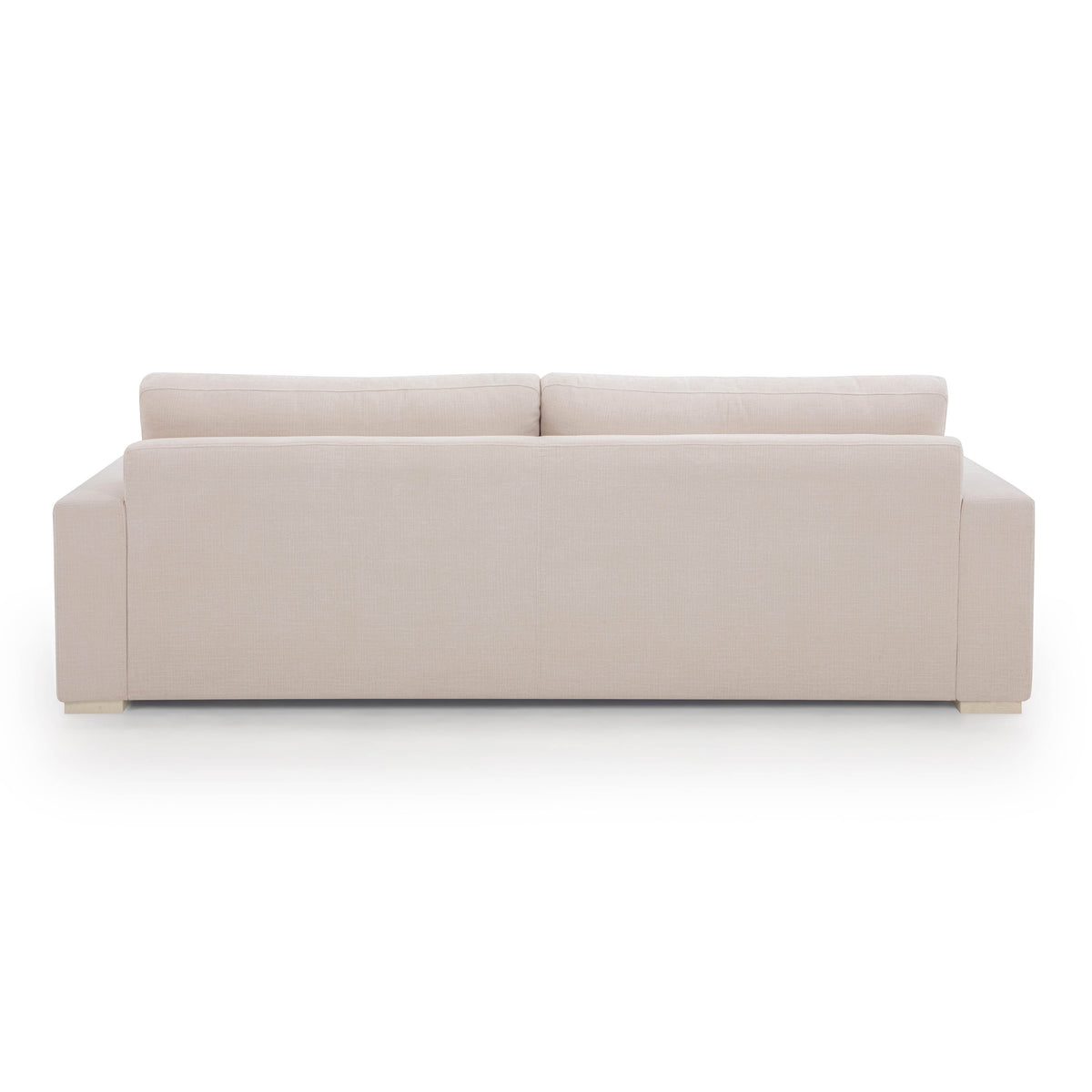TOV Furniture Beckham Cream Performance Chenille 96in Sofa